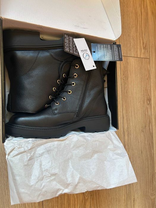 nowe buty skórzande damskie