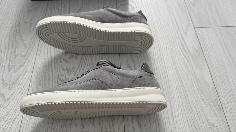 Buty Filling Pieces Mondo Organic Suede Grey