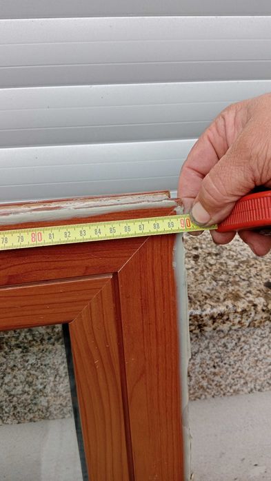 Porta de sacada mais janela