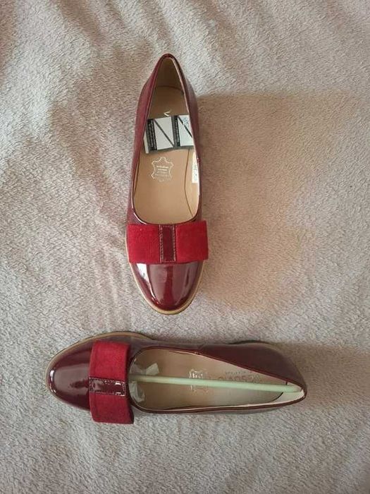 Nowe, półbuty, baleriny na wyższej podeszwie McArthur, rozmiar 37