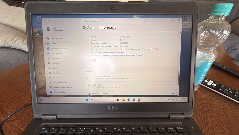 Laptop dell E5450
