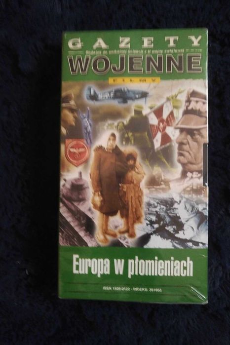 Sprzedam kasetę VHS z cyklu Gazety Wojenne