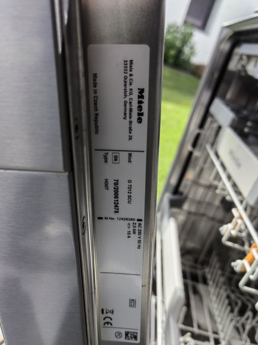 Miele zmywarka G7212 SCU j. nowa