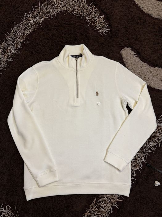 Quarter zip polo