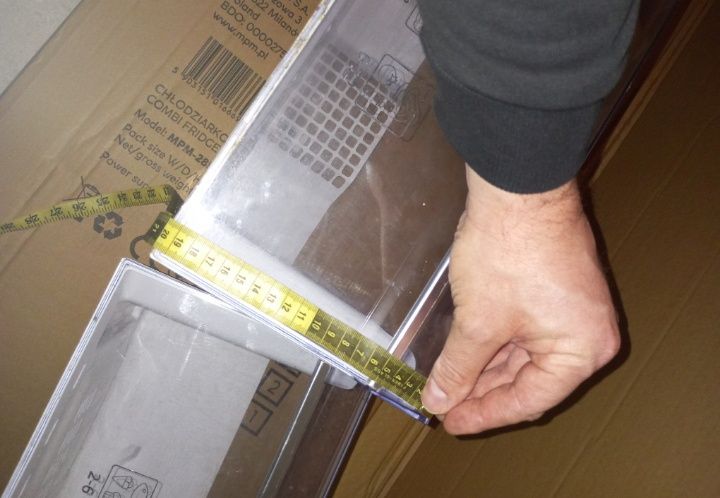 Drzwi, panel, półki, Beko MCNA406E33ZXB

Drzwi chłodziarki do lodówki