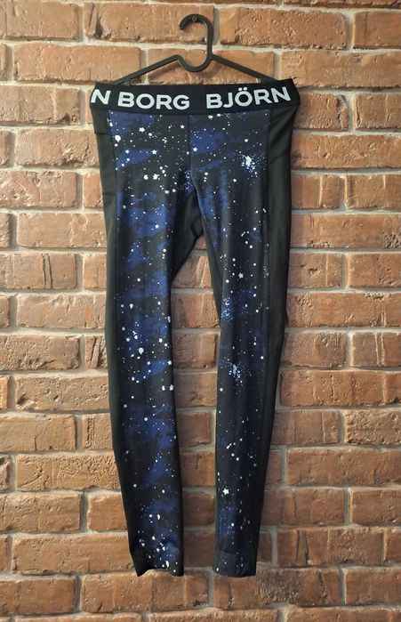 Damskie spodnie leginsy legginsy sportowe Bjorn Borg r.XS/S