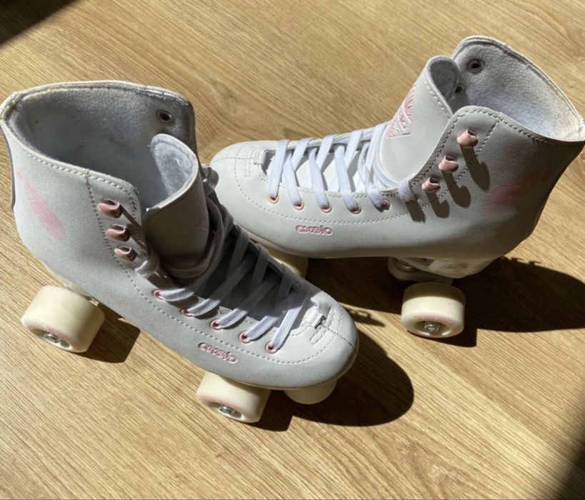 Patins OXELO N.º 40 + Proteções – Pouco uso