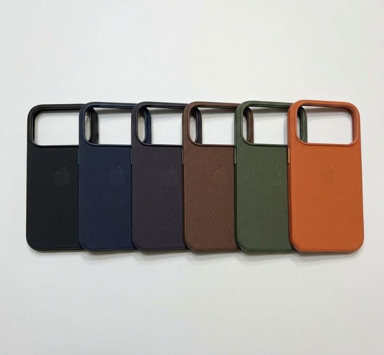Чехол айфон 17 про макс | 18 про мак TechWoven. Чохол iPhone 17 Pro Max | 18 Pro Max TechWoven противоударный тканевый чехол iphone MagSafe
