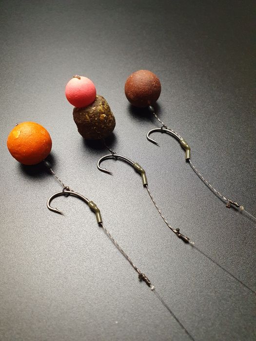 5 x Blow Back Combi Rig #2 #4 #6 przypony z włosem