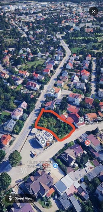 Wynajmę działkę 1200 m² przy ul. Pakosz/Marmurowa w Kielcach - Widok 3
