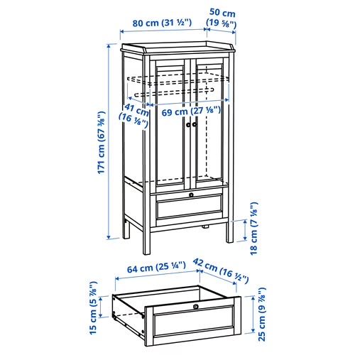 Szafa ikea Sundvik dziecięca