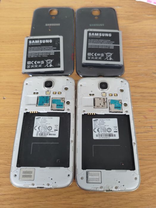 2x Samsung Galaxy S4 gi9505 uszkodzone