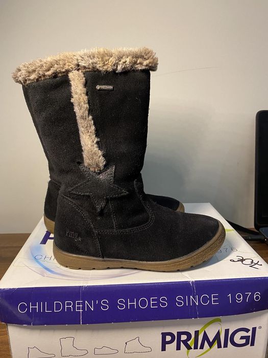 Зимові чоботи для дівчинки, 27 розмір (17-17,5 см)