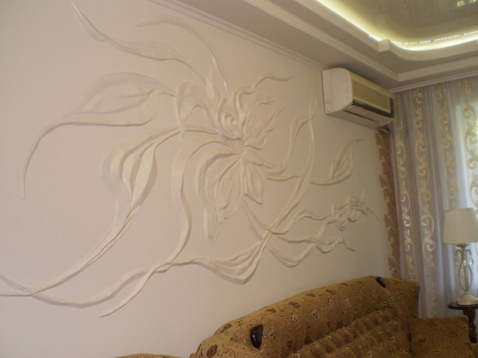Барельєф, ліпнина, гіпсовий декор