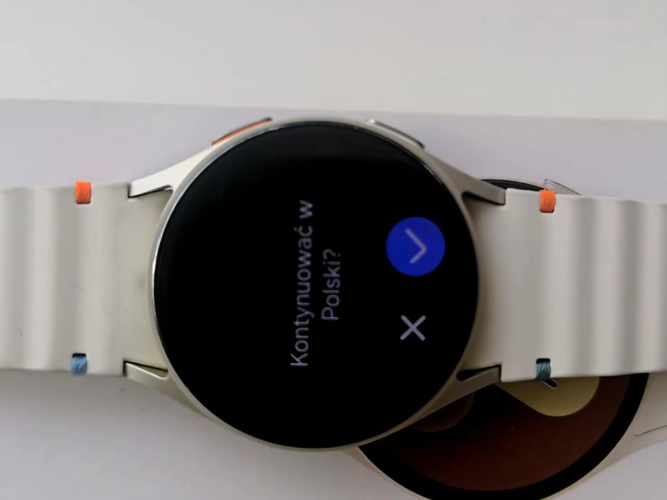 Smartwatch Samsung Galaxy 7 40mm – Kremowy   Gwarancja   Bardzo dobry