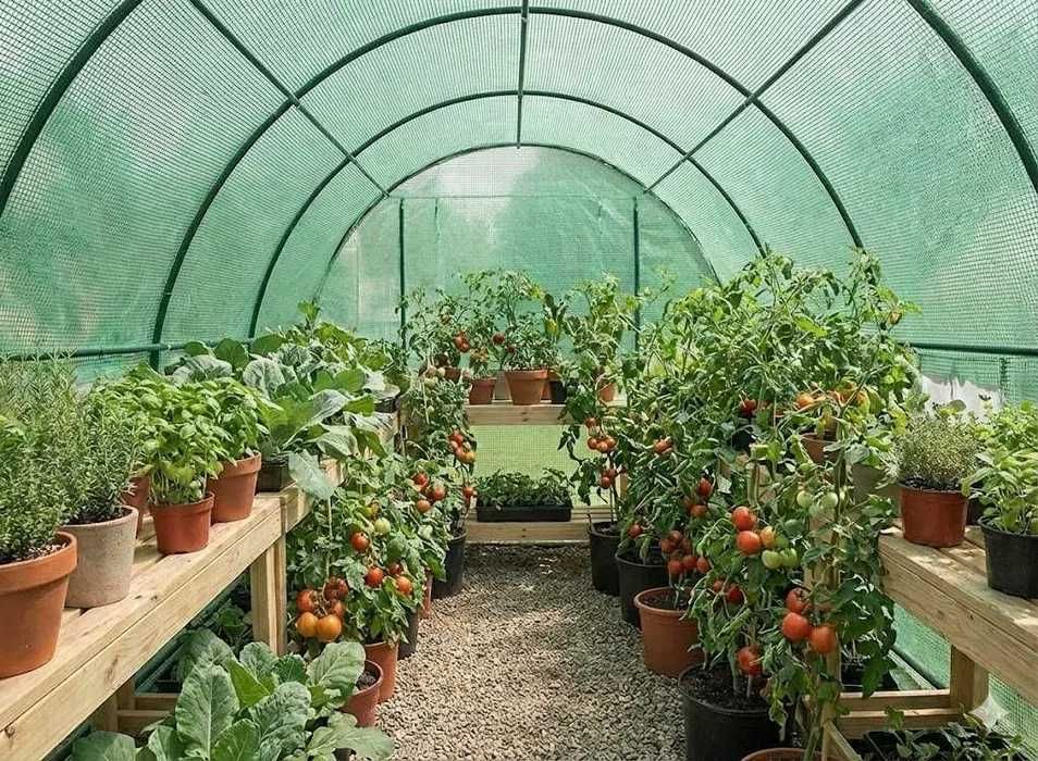 ℹ️  Теплиця армована Плівка 6/10/18/24/30 кв.м. Крапельний полив