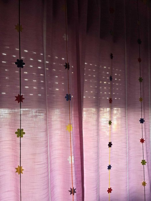 Cortinados de quarto de criança