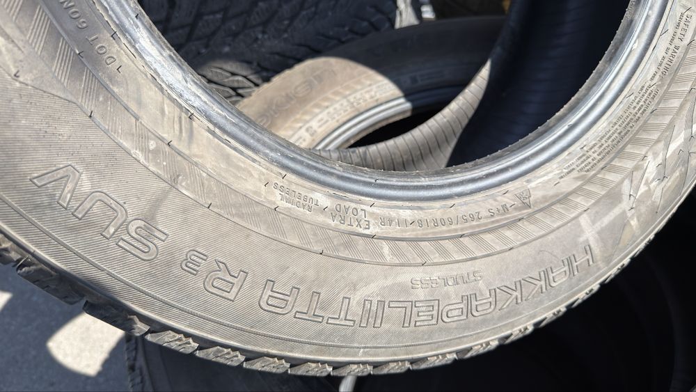 265/60/18 Nokian Hakkapeliitta R 3