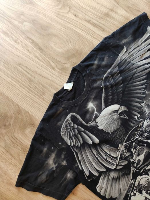 Koszulka Rock Eagle Thunder vintage racing usa t-shirt r. M