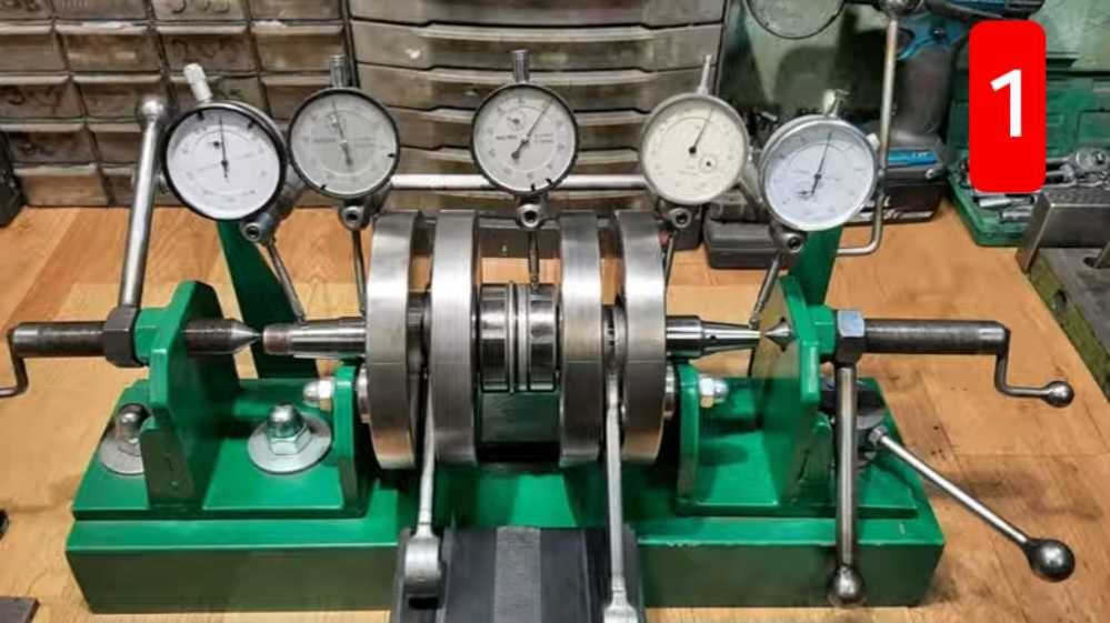 Коленчатый вал ( коленвал ) ЯВА 350, 638 Made in ЧССР,  ОРИГИНАЛ