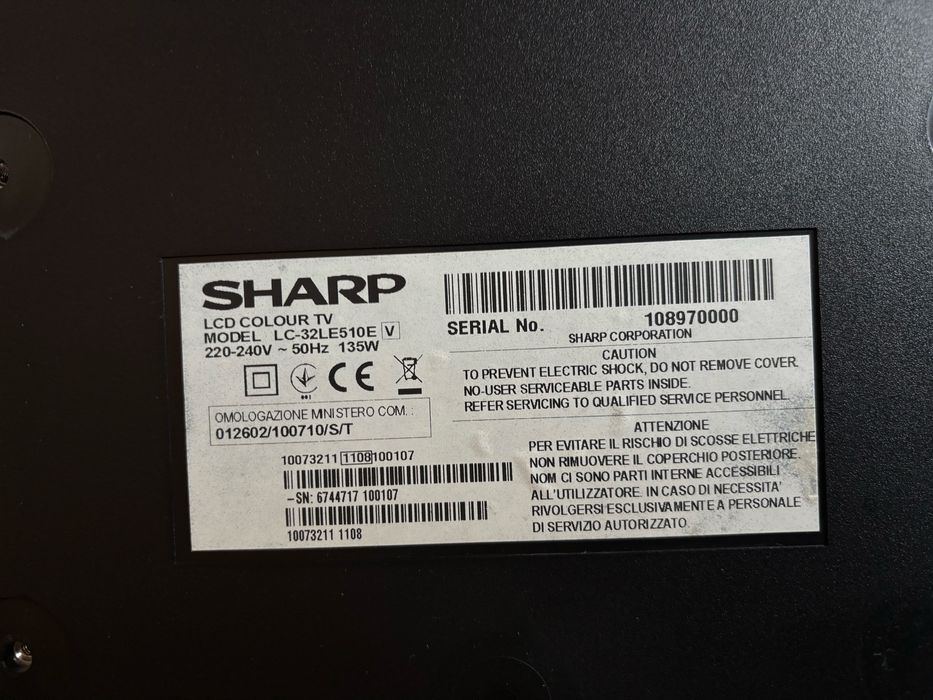 Telewizor Sharp 32” – stan jak nowy + 2 piloty w zestawie!