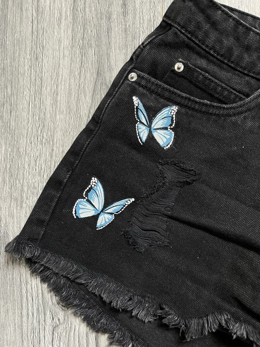 Jeansowe spodenki roz s cropp
