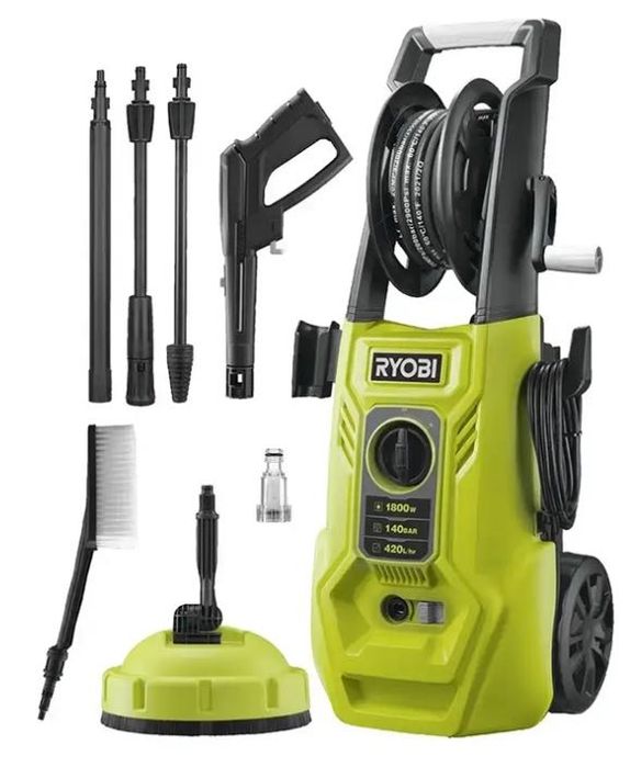 Мойка мийка высокого давления RYOBI RY140PWA