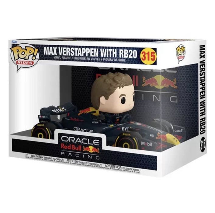 Ігрова фігурка Funko POP Rides Макс Ферстаппен RB20 83921