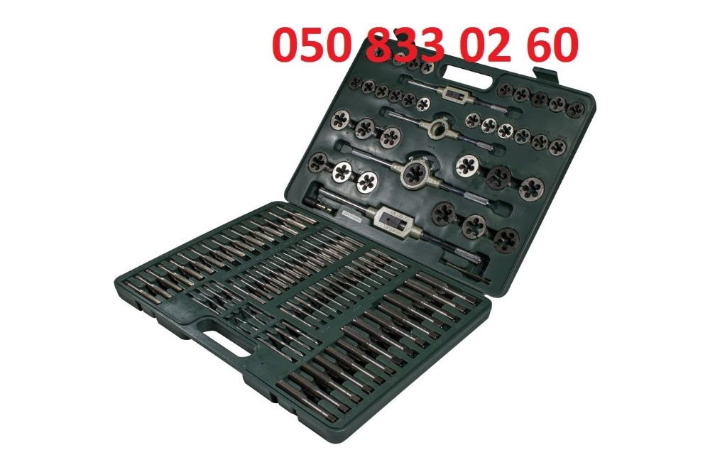 Mannesmann 110 ед. M53255 набор метчиков и плашек Набір мітчиків Герма