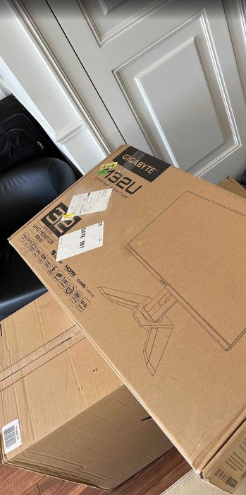 Monitor Gigabyte 32" M32U LED IPS UHD 4K 144Hz 1ms USB-C FreeSync