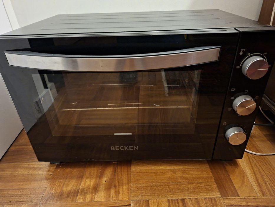 Mini-forno BECKEN (30 L - 1500 W) Como novo,usado, Como Novo