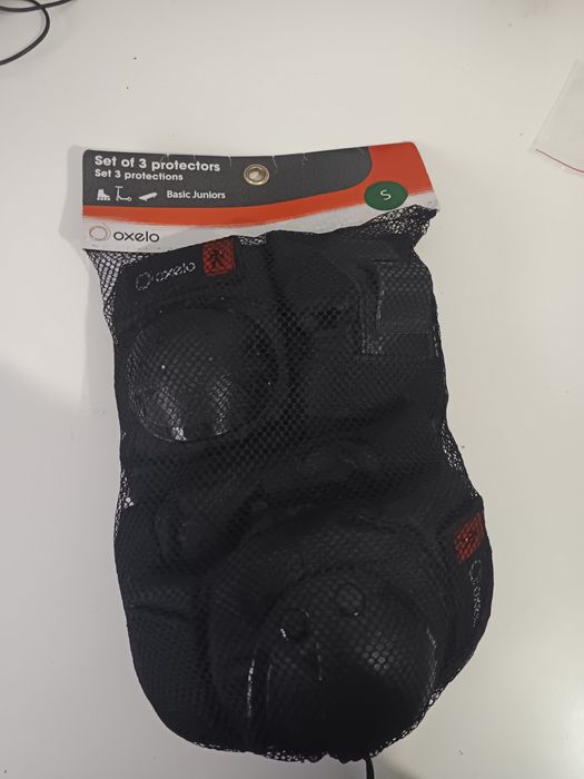 Kit novo de proteções para skates, patins, trotinetes e bicicletas