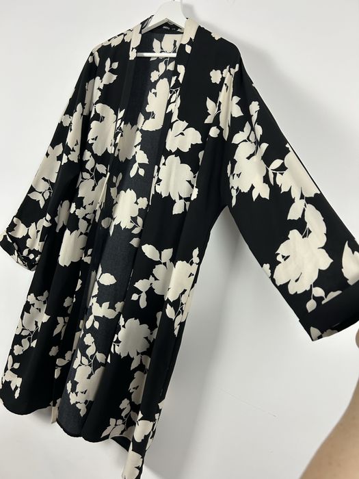Narzutka kimono Oasis floral kwiatowy Print XL L