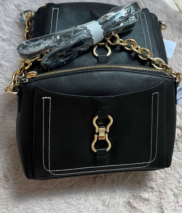 Czarna elegancka torebka Steve Madden Bsaul