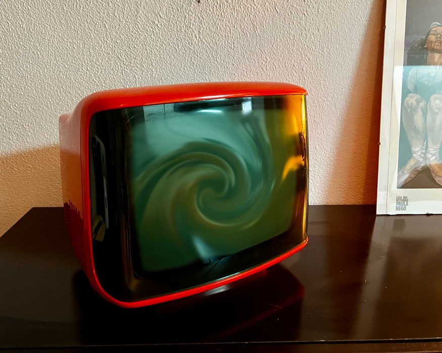 TV Philips Vulcano 12" / Retro / Vintage / Space Age 1974