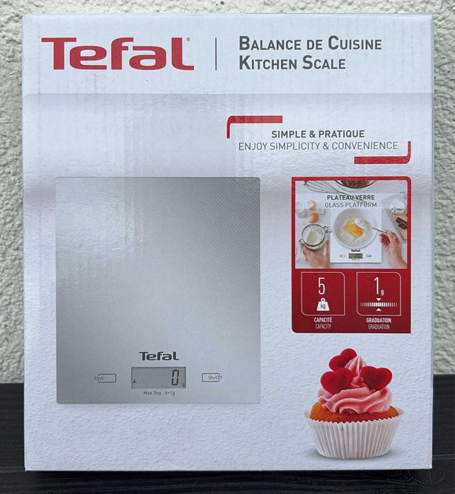Waga kuchenna TEFAL BC5306VO elektroniczna, NOWA