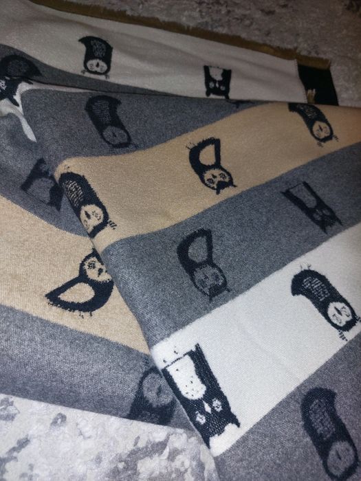 Szalik szal w sowy NOWY