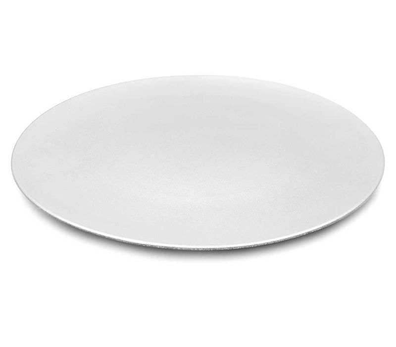 Podtalerz srebrny podkładka taca dekoracyjna podstawka pod talerz 33cm