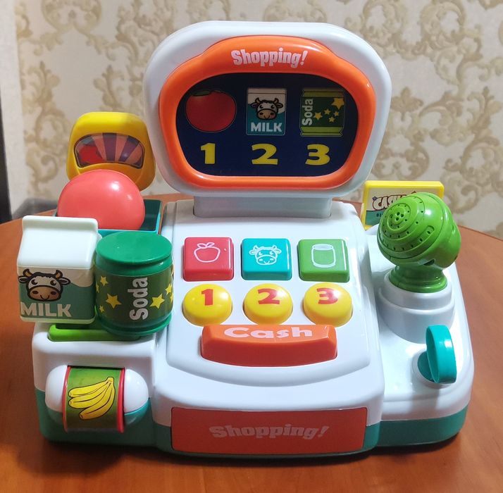 Дитячий ігровий набір – музичний касовий апарат та  відеотелефон