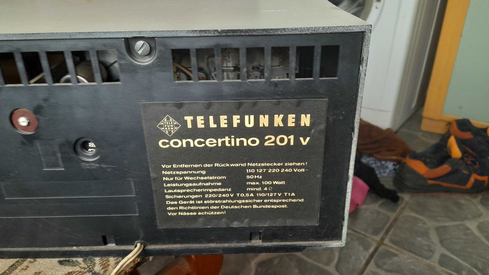 Radio telefunken sprawne