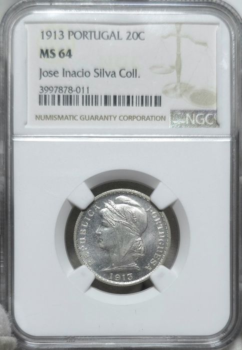 20 centavos 1913 MS64