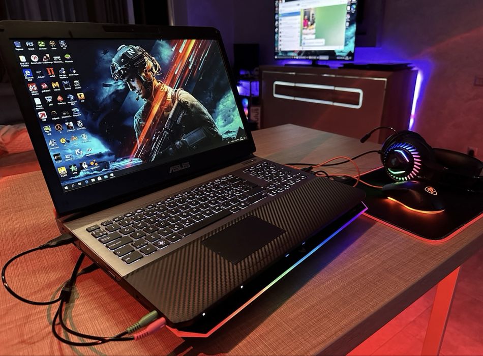 ЗСУ Скидка! Большой 17’3 мощный игровой ноутбук с компоектом девайсов