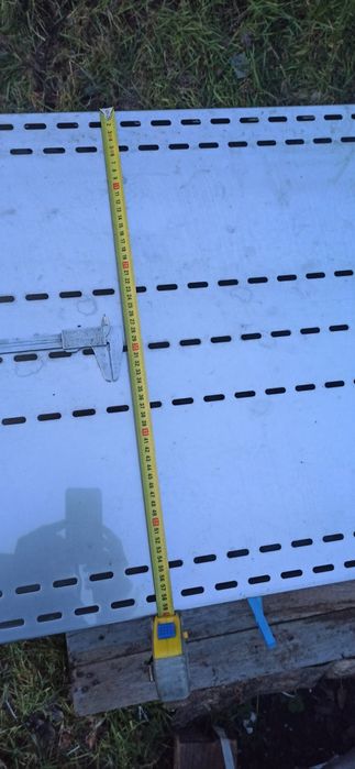 Korytko kablowe perforowane nierdzewne 600 h60 3m