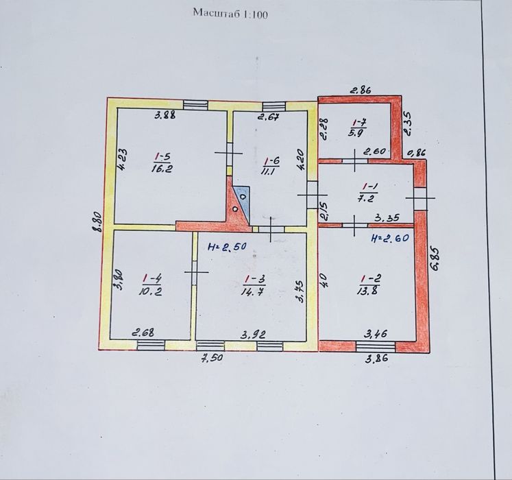Продается дом в цетре города