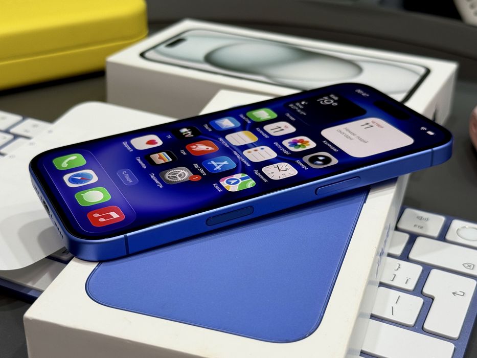 iPhone 16 128Gb Новий (АКБ 100% 8 циклів, байпас)