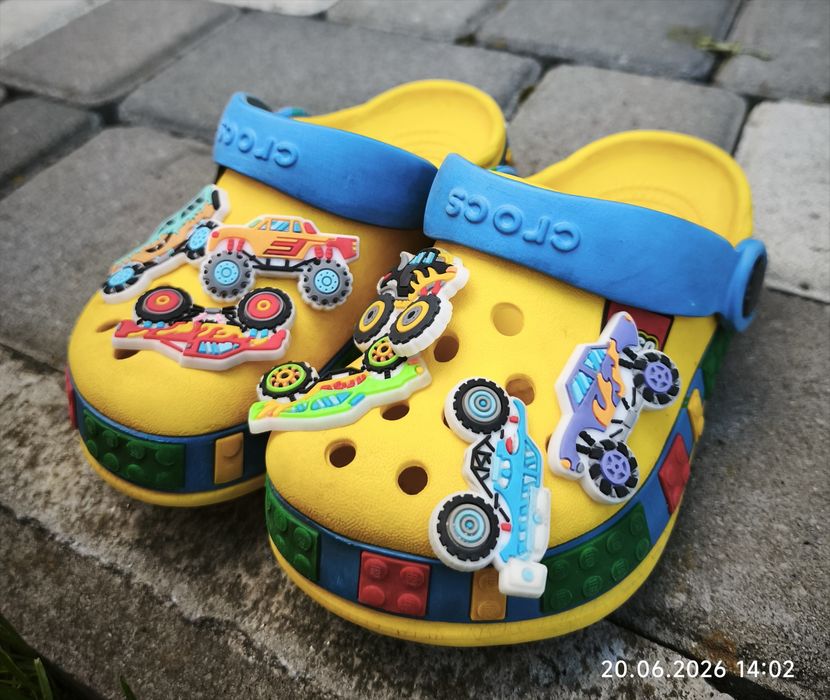 Крокси crocs C8/9 25-26 розмір оригінал лего