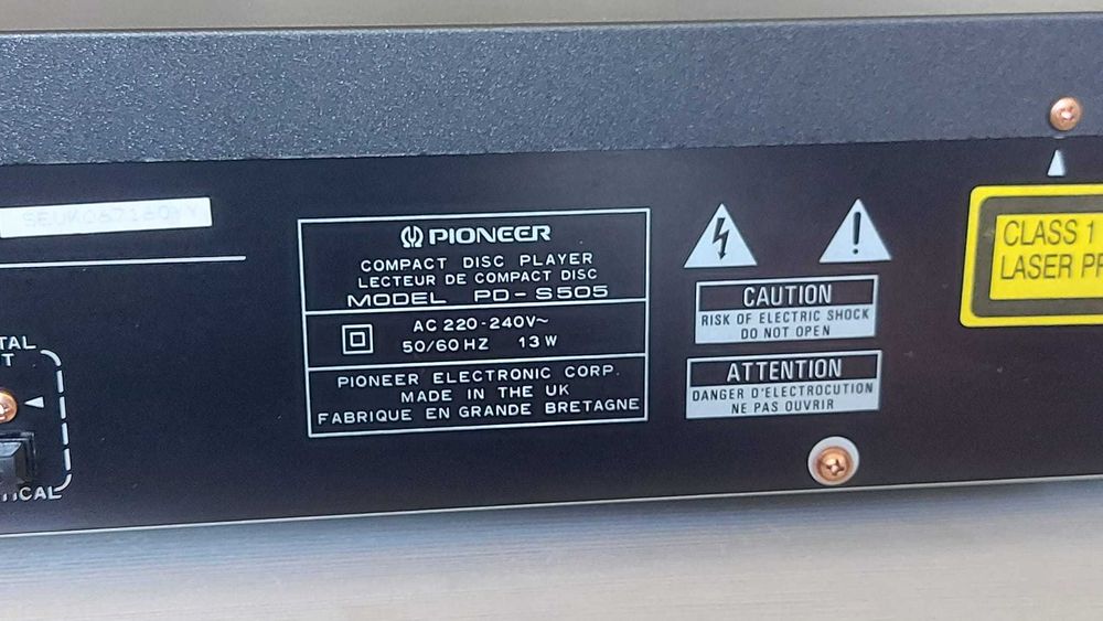 Odtwarzacz CD Pioneer PD-S505 super stan