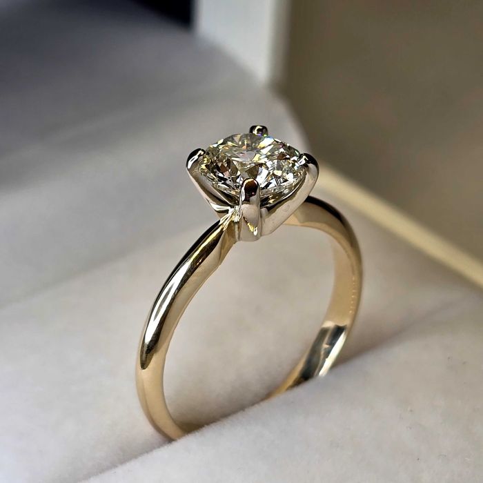 Pierścionek Diament Naturalny 1,5 CT HRD