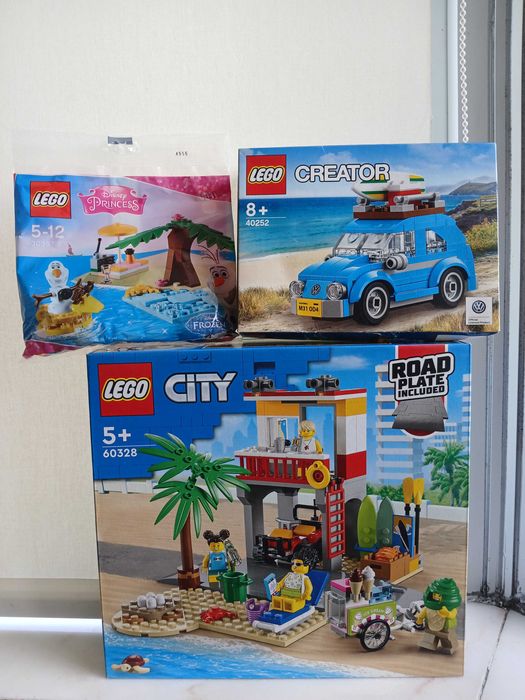 LEGO 60328 & Polybag 30397 & LEGO 40252