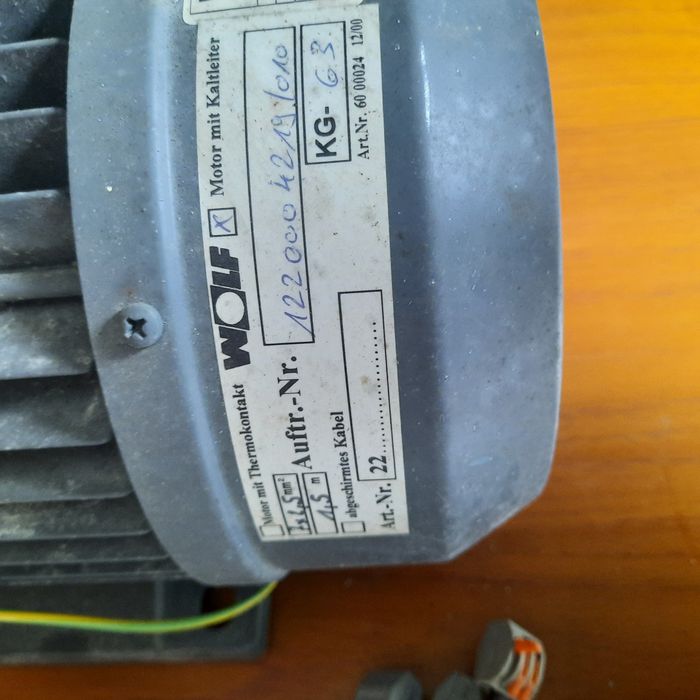 Silnik elektryczny 400V dwubiegowy  0,6/2,4 KW